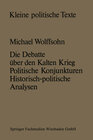 Buchcover Die Debatte über den Kalten Krieg