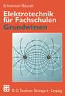 Buchcover Elektrotechnik für Fachschulen