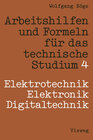 Buchcover Arbeitshilfen und Formeln für das technische Studium