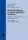 Buchcover Bürgerbeteiligung in Lokale Agenda 21-Initiativen