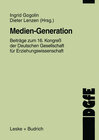 Buchcover Medien-Generation