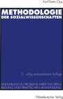 Buchcover Methodologie der Sozialwissenschaften