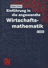 Buchcover Einführung in die angewandte Wirtschaftsmathematik