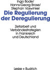 Buchcover Die Regulierung der Deregulierung