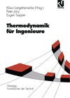 Buchcover Thermodynamik für Ingenieure