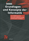 Buchcover Grundlagen und Konzepte der Informatik