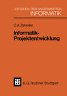 Buchcover Informatik-Projektentwicklung
