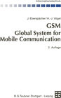 Buchcover GSM Global System for Mobile Communication