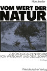 Buchcover Vom Wert der Natur