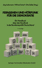 Buchcover Fernsehen und Hörfunk für die Demokratie