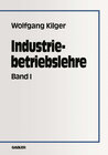 Buchcover Industriebetriebslehre