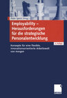 Buchcover Employability — Herausforderungen für die strategische Personalentwicklung