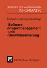 Buchcover Software-Projektmanagement und -Qualitätssicherung