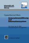 Buchcover Unternehmensführung und Informationssystem