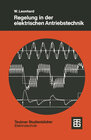 Buchcover Regelung in der elektrischen Antriebstechnik