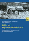 Buchcover NGOs als Legitimationsressource