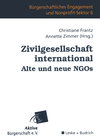 Buchcover Zivilgesellschaft international Alte und neue NGOs