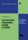 Buchcover Kommunale Haushaltspolitik in NRW