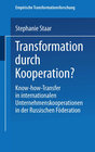 Buchcover Transformation durch Kooperation?