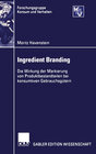 Buchcover Ingredient Branding