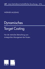 Buchcover Dynamisches Target Costing