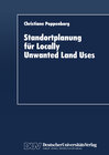 Buchcover Standortplanung für Locally Unwanted Land Uses