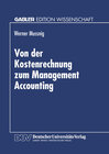Buchcover Von der Kostenrechnung zum Management Accounting