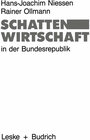 Buchcover Schattenwirtschaft in der Bundesrepublik