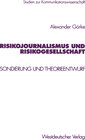 Buchcover Risikojournalismus und Risikogesellschaft