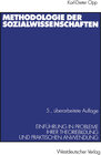 Buchcover Methodologie der Sozialwissenschaften