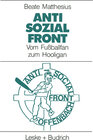 Buchcover Anti-Sozial-Front