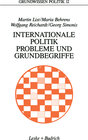 Buchcover Internationale Politik. Probleme und Grundbegriffe