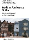 Buchcover Stadt im Umbruch: Gotha