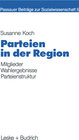 Buchcover Parteien in der Region