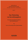 Buchcover Das Marketing von Investitionsgütern