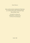 Buchcover Eine Mathematisch-Statistische Methode zur Untersuchung der Verfasserfrage Literarischer Texte