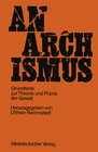 Buchcover Anarchismus