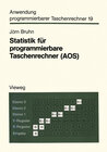 Buchcover Statistik für programmierbare Taschenrechner (AOS)