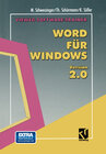 Buchcover Vieweg Software-Trainer Word für Windows 2.0