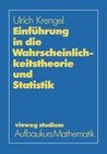 Buchcover Einführung in die Wahrscheinlichkeitstheorie und Statistik