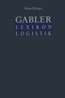 Buchcover Gabler Lexikon Logistik