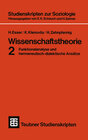 Buchcover Wissenschaftstheorie 2