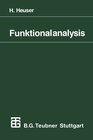 Buchcover Funktionalanalysis