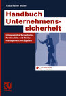 Buchcover Handbuch Unternehmenssicherheit