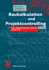 Buchcover Baukalkulation und Projektcontrolling