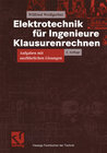 Buchcover Elektrotechnik für Ingenieure - Klausurenrechnen