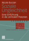 Buchcover Soziale Ungleichheit