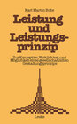 Buchcover Leistung und Leistungsprinzip