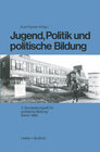 Buchcover Jugend, Politik und politische Bildung