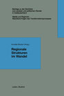 Buchcover Regionale Strukturen im Wandel